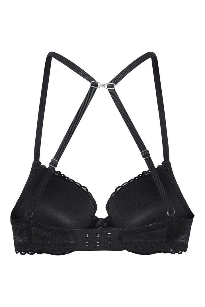 Only - Onldelicate Lace Push-Up Bra Acc - 4822266 Black
