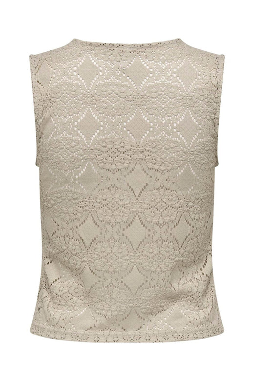 Only - Onldestiny S/L O-Neck Top - 4991268 Humus