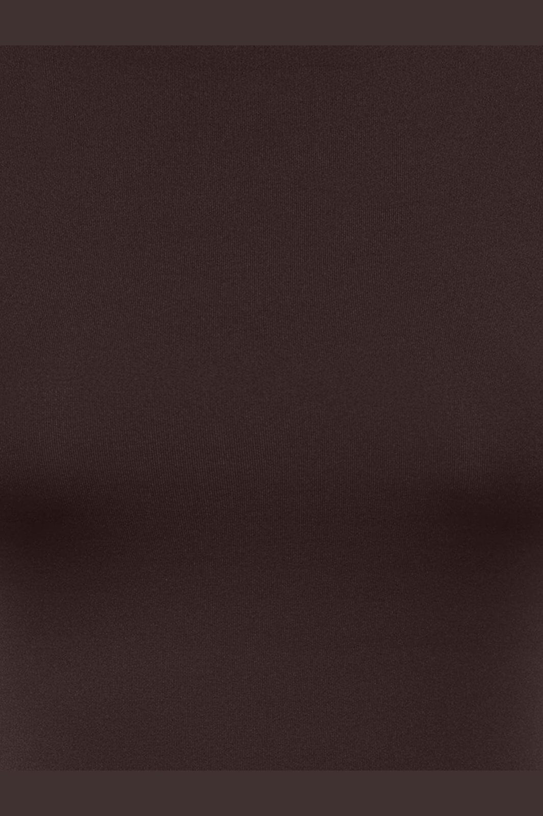 Only - Onlea S/L Boatneck Top - 5203216 Chocolate Torte