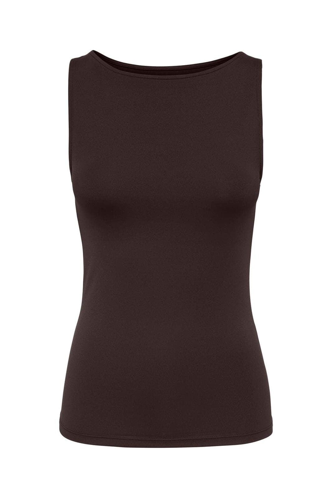 Only - Onlea S/L Boatneck Top - 5203216 Chocolate Torte