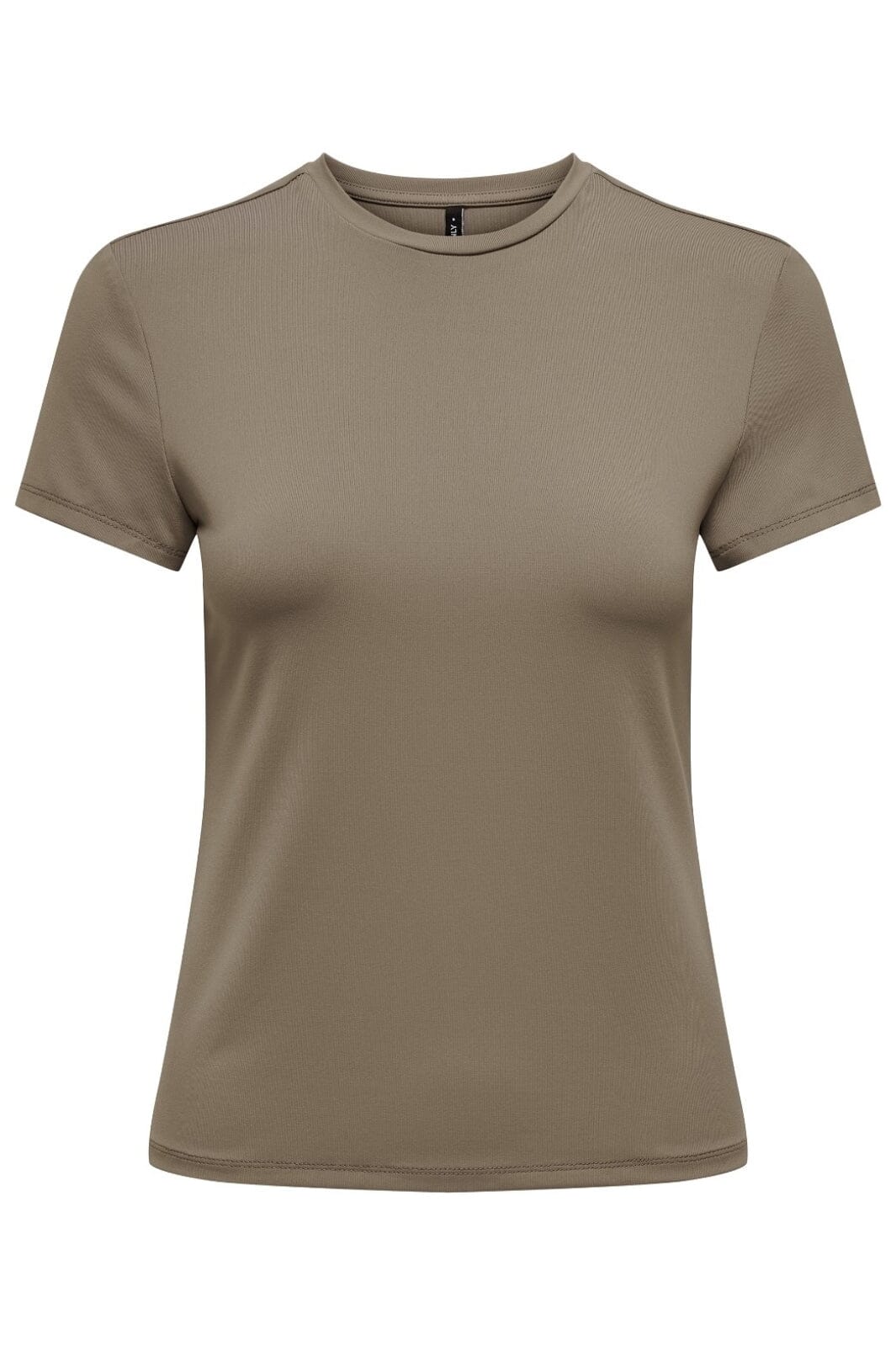 Only - Onlea S/S Top O Neck - 4594000 Walnut T-shirts 