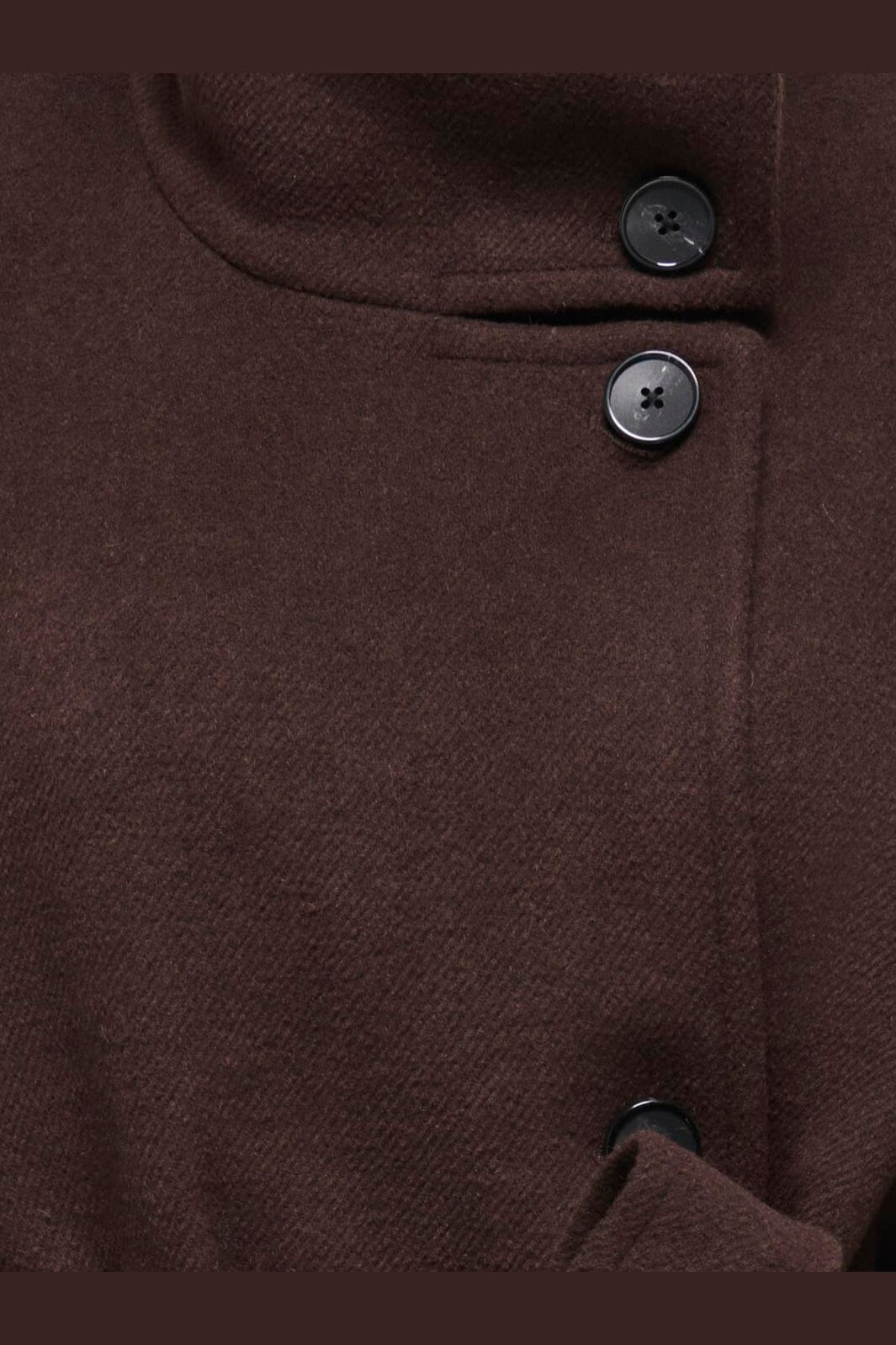 Only - Onlelinor High Neck Coat - 5168475 Mole Melange