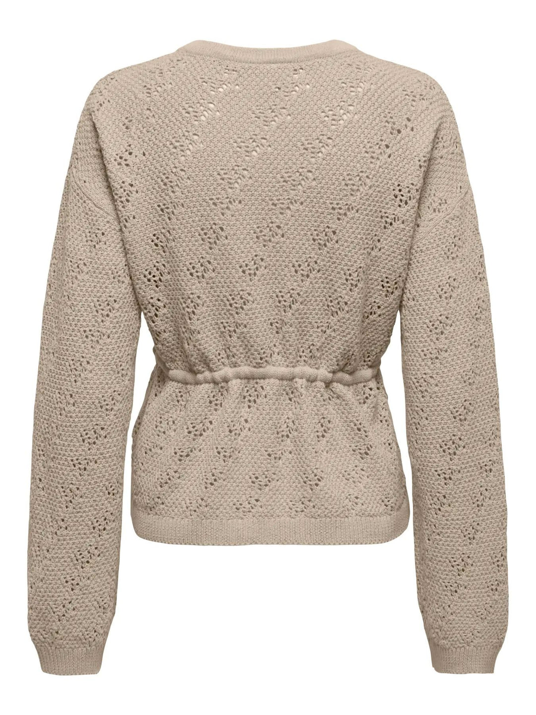 Only - Onlelke Life Ls Cardigan Cc Knt - 5049514 Oxford Tan Silver Heart Button Cardigans 