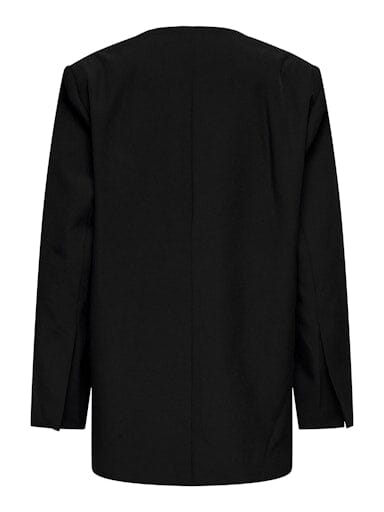 Only - Onlelly Life L/S Ovs Tie Blazer Tlr - 4810728 Black Blazere 
