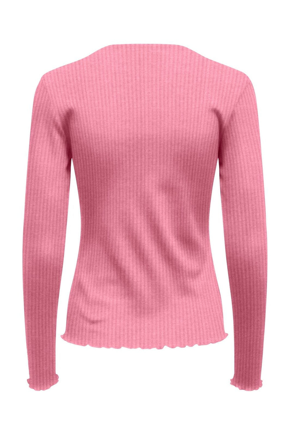 Only - Onlemma L/S Rib Basic Top - 4963371 Wild Rose