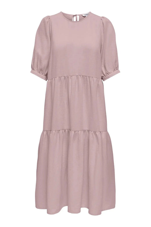 Only - Onlemmia 2/4 Midi Dress - 5092620 Burnished Lilac Kjoler 