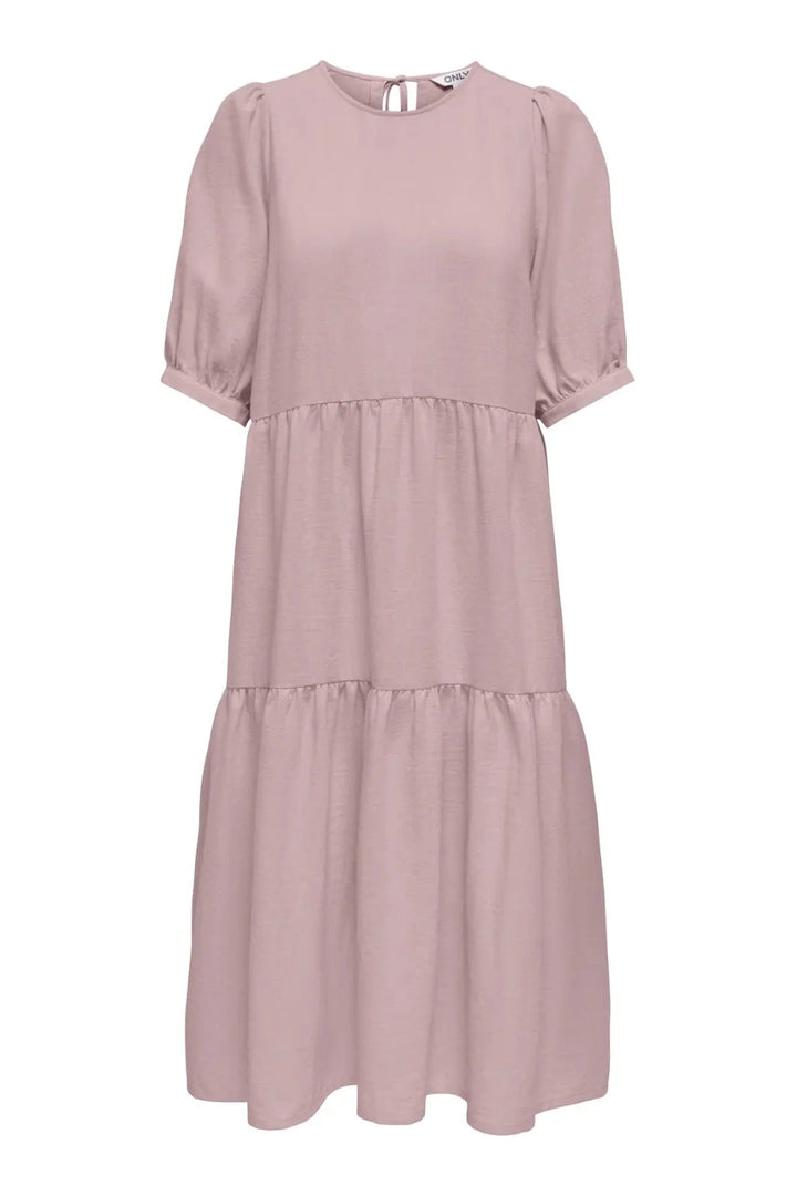 Only - Onlemmia 2/4 Midi Dress - 5092620 Burnished Lilac Kjoler 