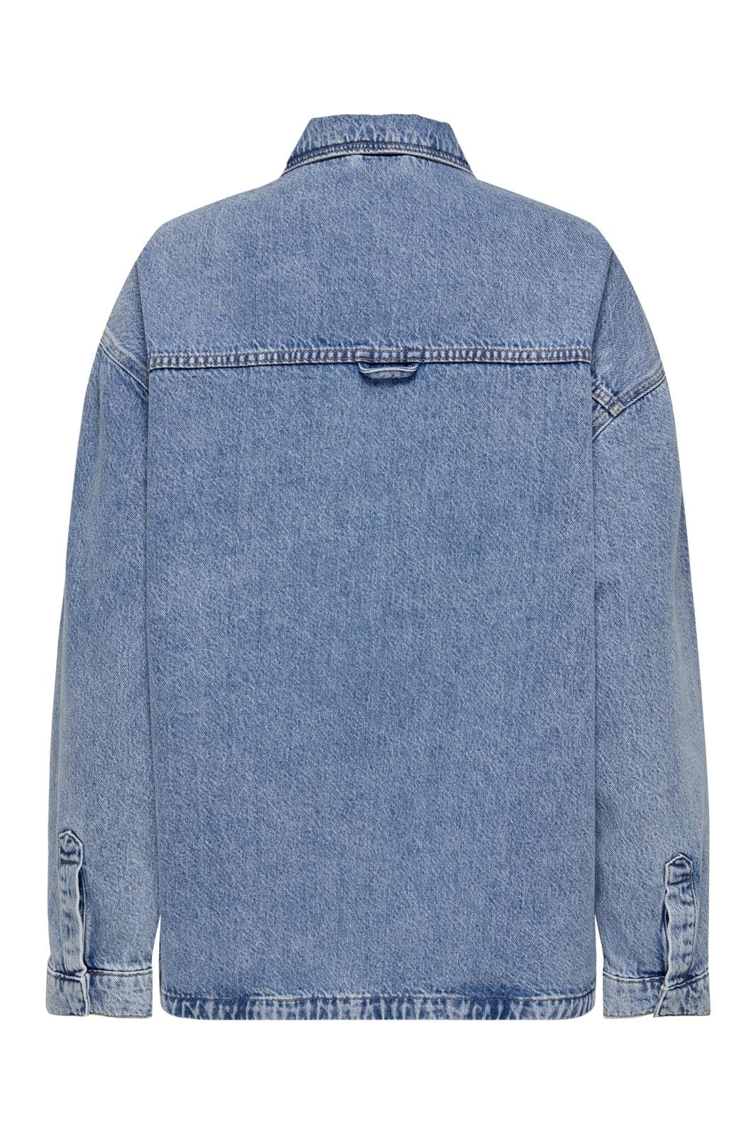 Only - Onlemmie L/S Shirt Az - 4531143 Light Blue Denim