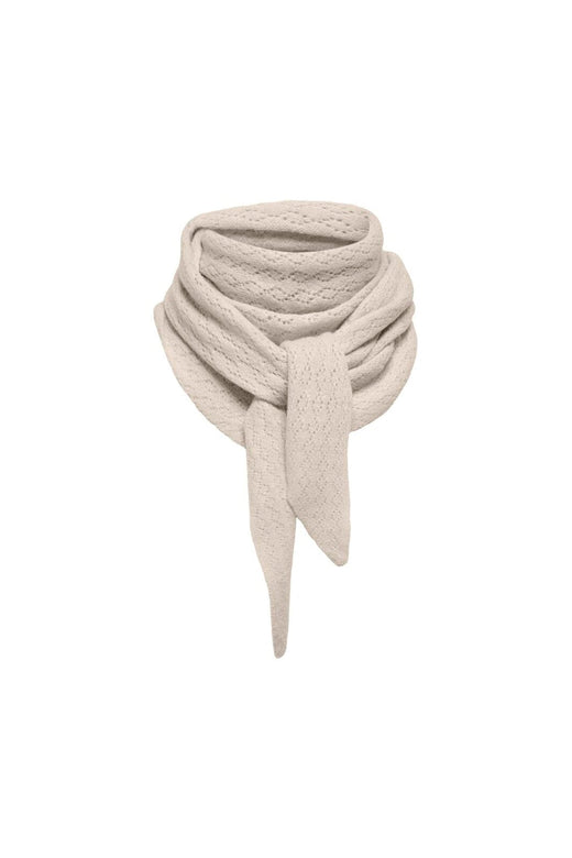 Only - Onlevelyn Pattern Knit Scarf Acc - 4903194 Pumice Stone