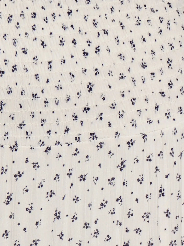 Only - Onlfernanda Life Layred Long Skirt - 5022848 Cloud Dancer Lukki Blue Ditsy Nederdele 