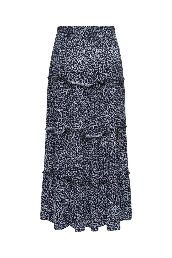 Only - Onlfernanda Life Layred Long Skirt - 5022849 Night Sky Fernanda Flower