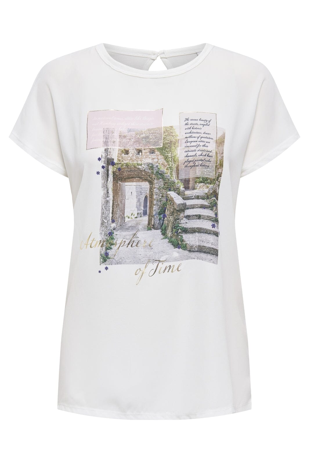 ONLY Onlflora S/L Paradise Top Box Jrs - Top Donna