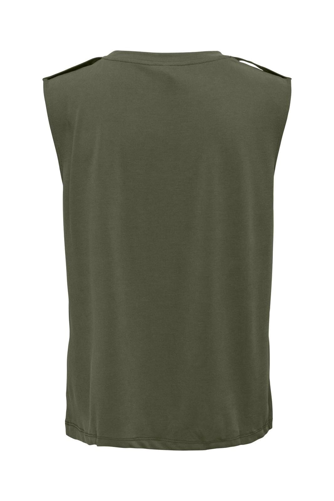 Only - Onlfree Life S/L Modal Satin Mix Top - 4278225 Kalamata