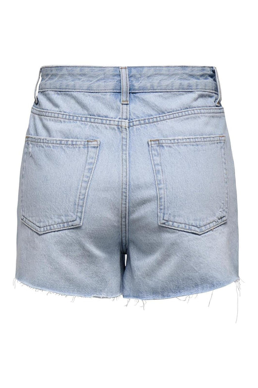 Only - Onlgabi Rw Shorts Azg844 - 4730872 Light Blue Denim