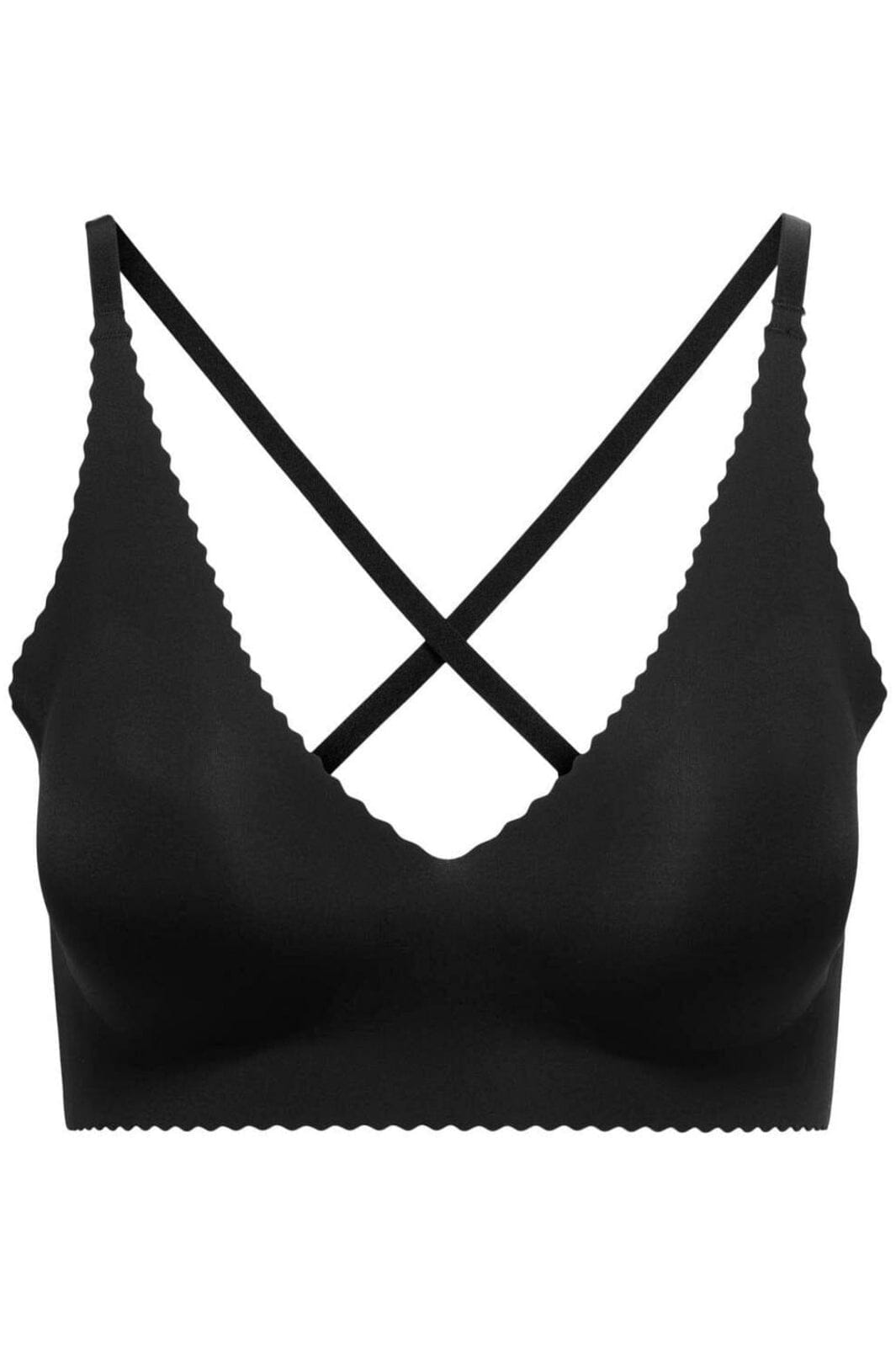 Only - Onlgabrielle Crossback Bralette Acc - 4740047 Black BH 