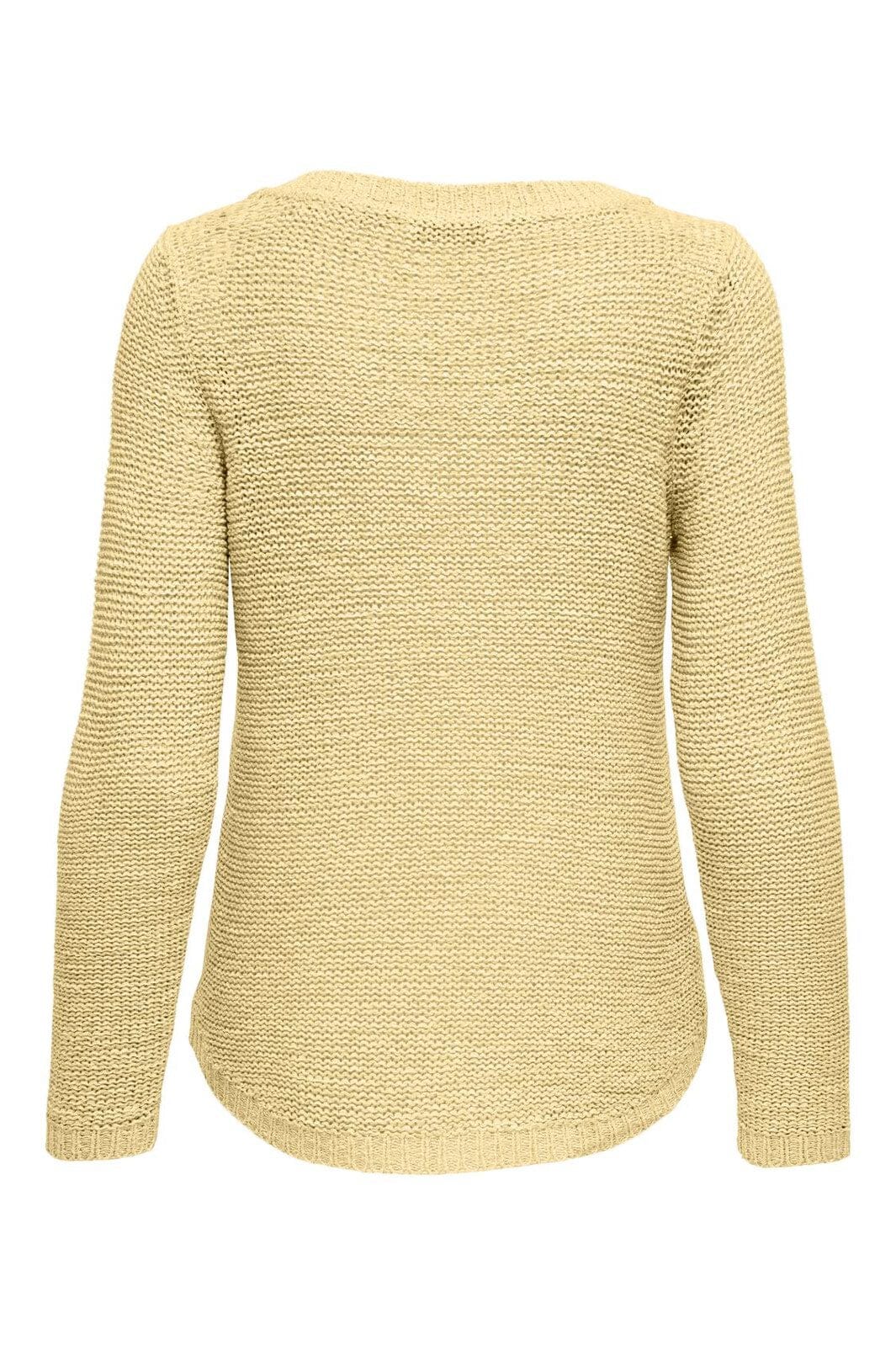 Only - Onlgeena Xo L/S Pullover Knt - 4910749 Sunlight