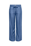 Only - Onlgianna Charis Straight Pants Wvncc - 4977902 Medium Blue Denim