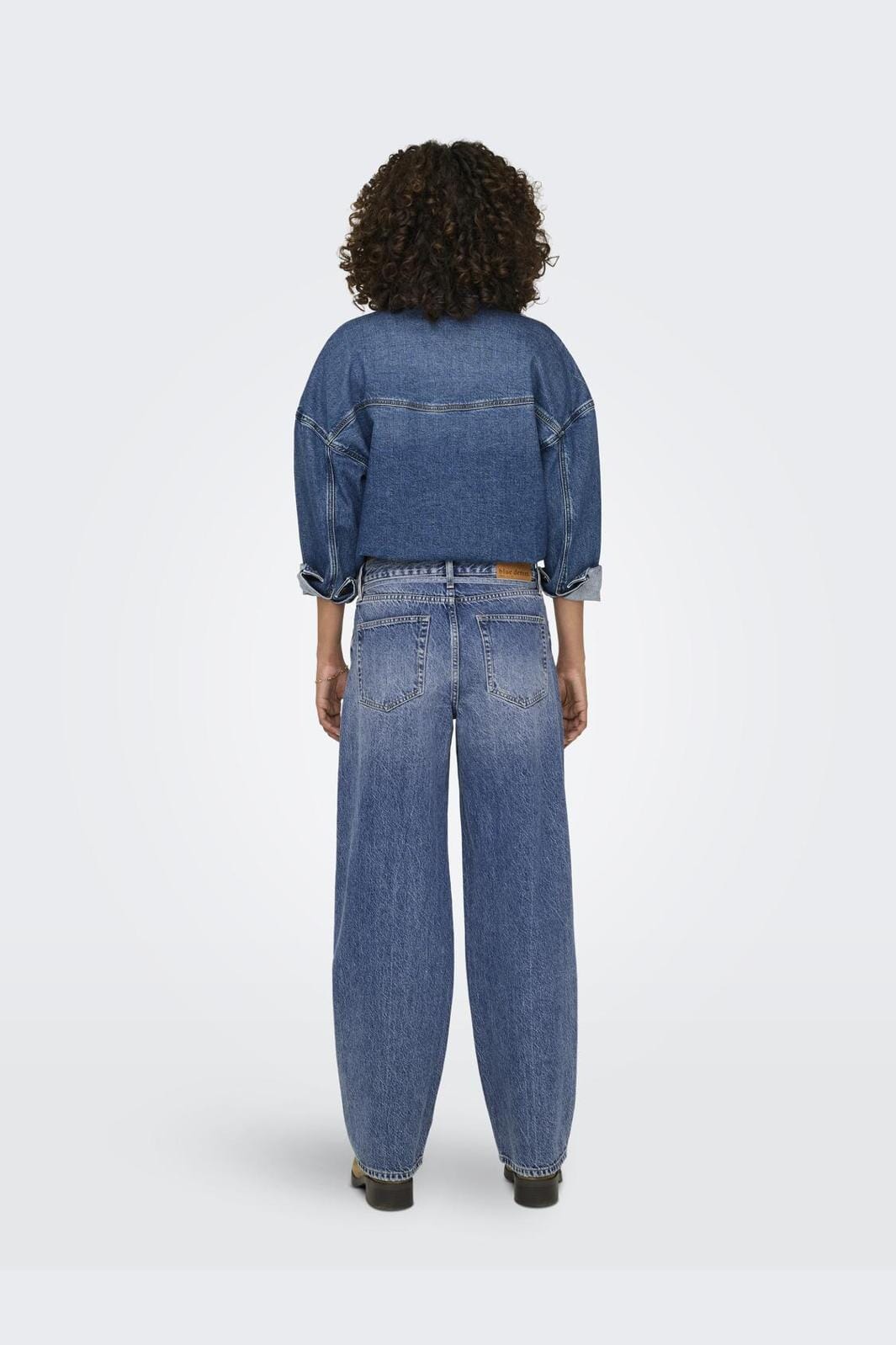 Only - Onlgianna Straight Dot596 - 4526764 Medium Blue Denim