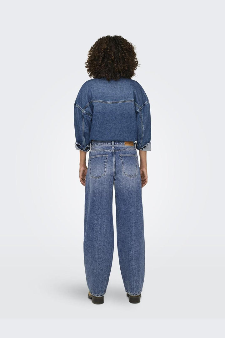 Only - Onlgianna Straight Dot596 - 4526764 Medium Blue Denim