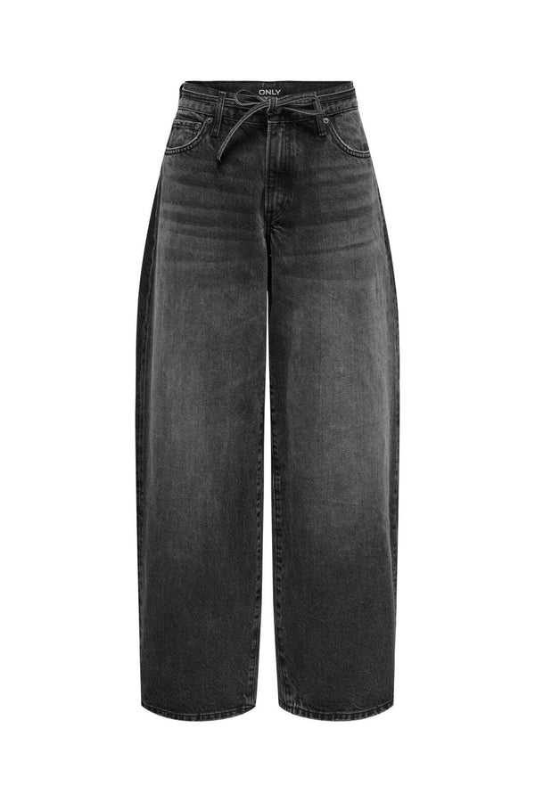 Only - Onlgianna Straight Dot980 - 4740253 Washed Black