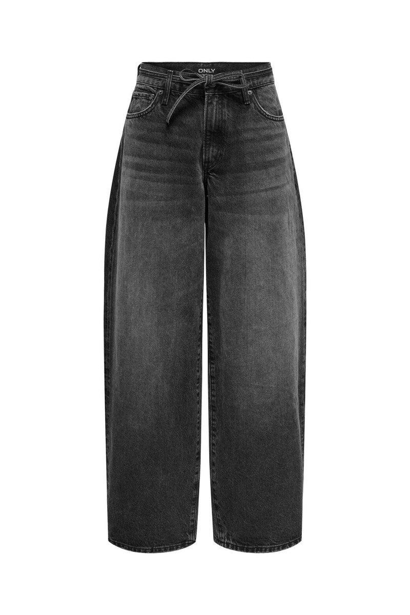 Only - Onlgianna Straight Dot980 - 4740253 Washed Black