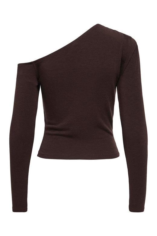 Only - Onlglamour L/S One Shoulder Top Cc - 5050831 Bracken