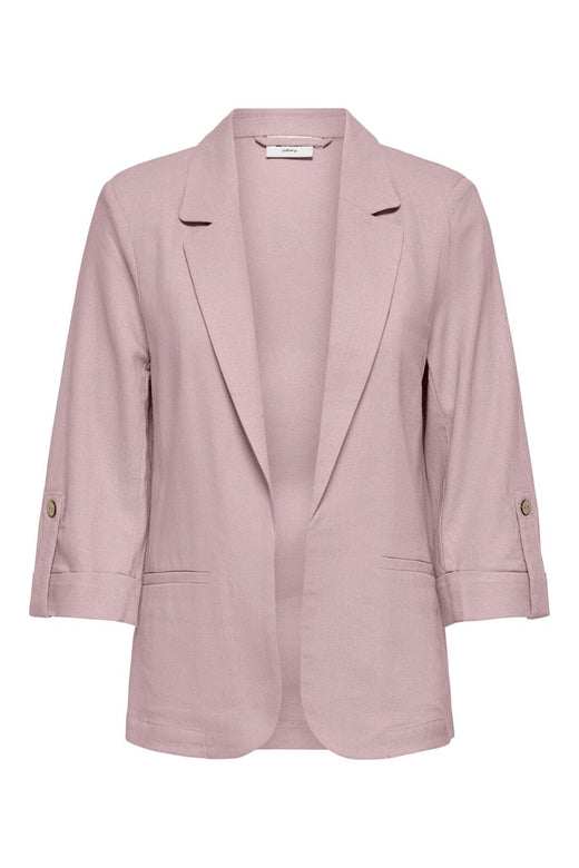 Only - Onlgoa 3/4 Unline Linen Bl Blazer Cc Tlr - 4942130 Burnished Lilac