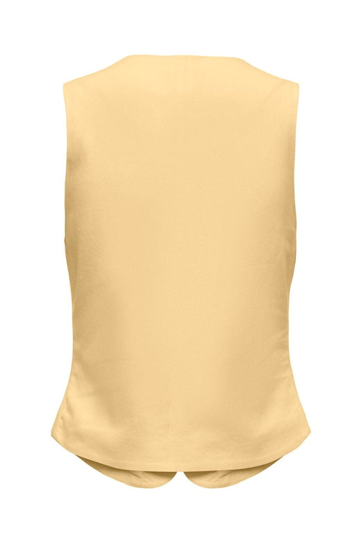 Only - Onlgoa S/L Linen Bl Waistcoat Cc Tlr - 4984923 Sunlight