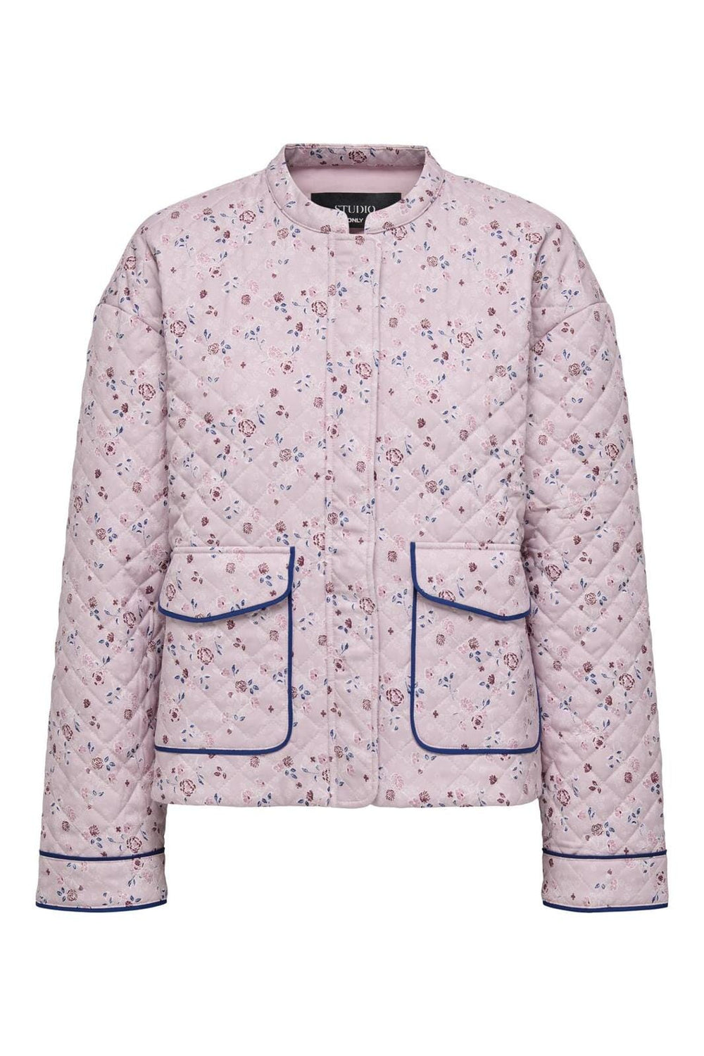 Only - Onlhallie Quilted Jacket 15328523 - 4833388 - Pale Mauve Flowers