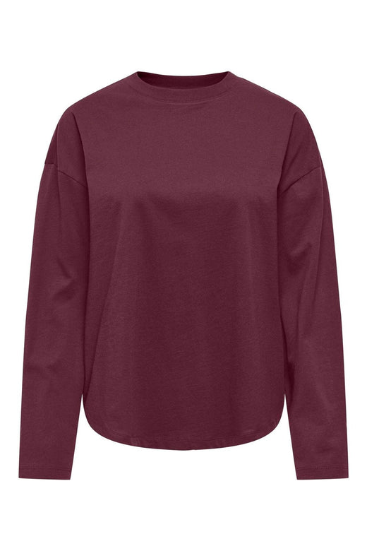 Only - Onlhappy L/S O-Neck Tee - 5102897 Fig