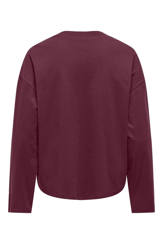 Only - Onlhappy L/S O-Neck Tee - 5102897 Fig