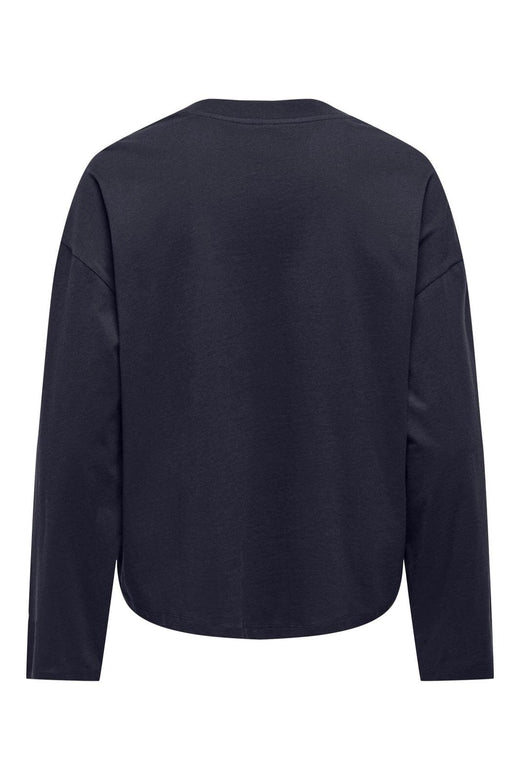 Only - Onlhappy L/S O-Neck Tee - 5121622 Night Sky