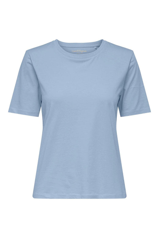 Only - Onlhappy S/S O-Neck Tee Pr - 5065232 Cashmere Blue