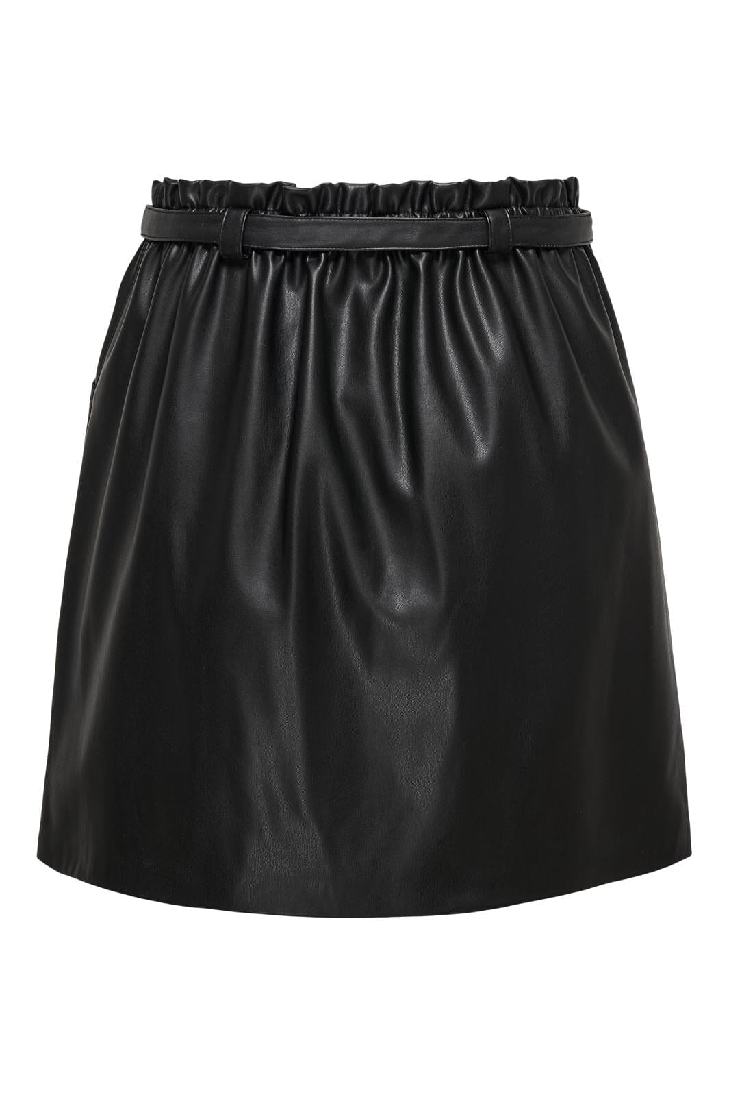 Only - Onlheidi Faux Leather Skirt Cc - 3645585 Black