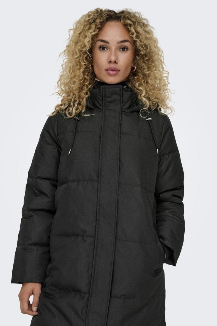 Only - Onlirene Puffer Coat Life - 4456886 Black