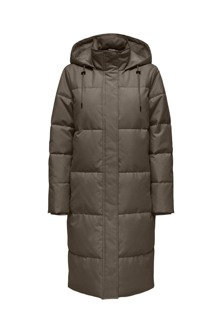 Only - Onlirene Puffer Coat Life - 4855582 Walnut