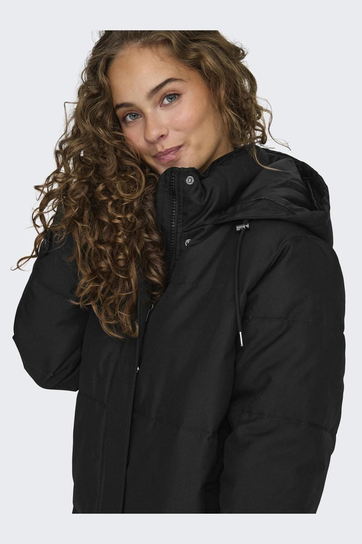 Only - Onlirene Puffer Coat Life Cc - 4577452 Black