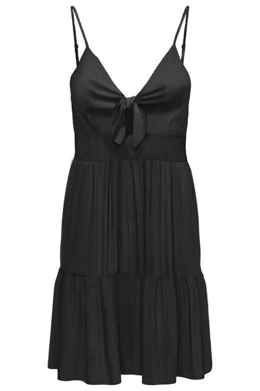 Only - Onljennie S/L Knot Short Dress - 4693302