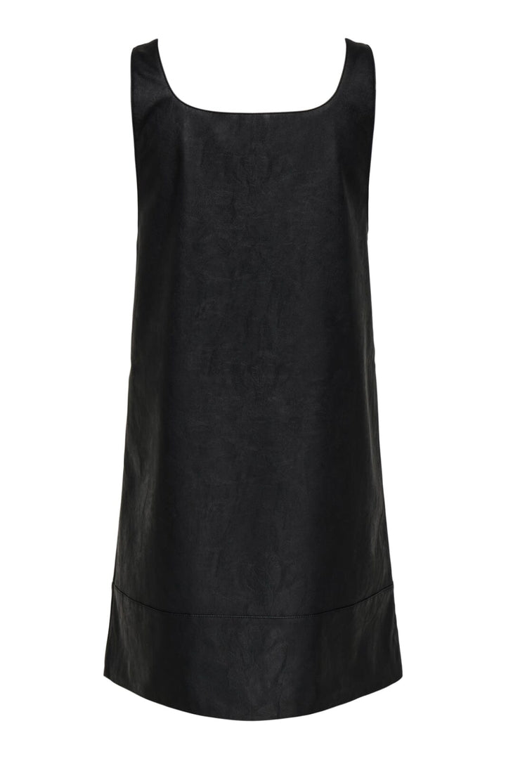 Only - Onljosie Faux Leather Dress Cc - 4775725 Black