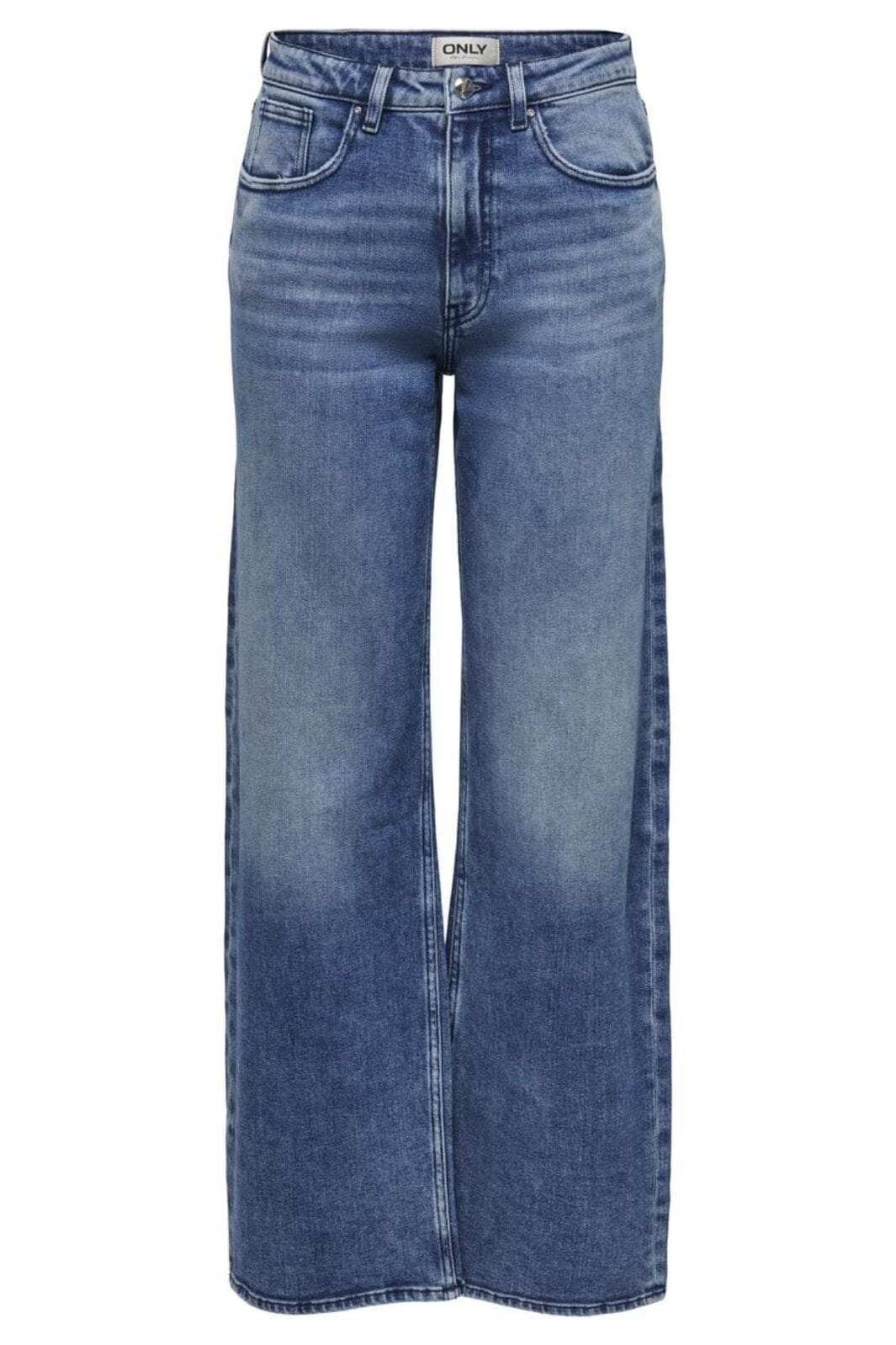Only - Onljuicy Wide Dcc637 - 4284126 Medium Blue Denim Jeans 