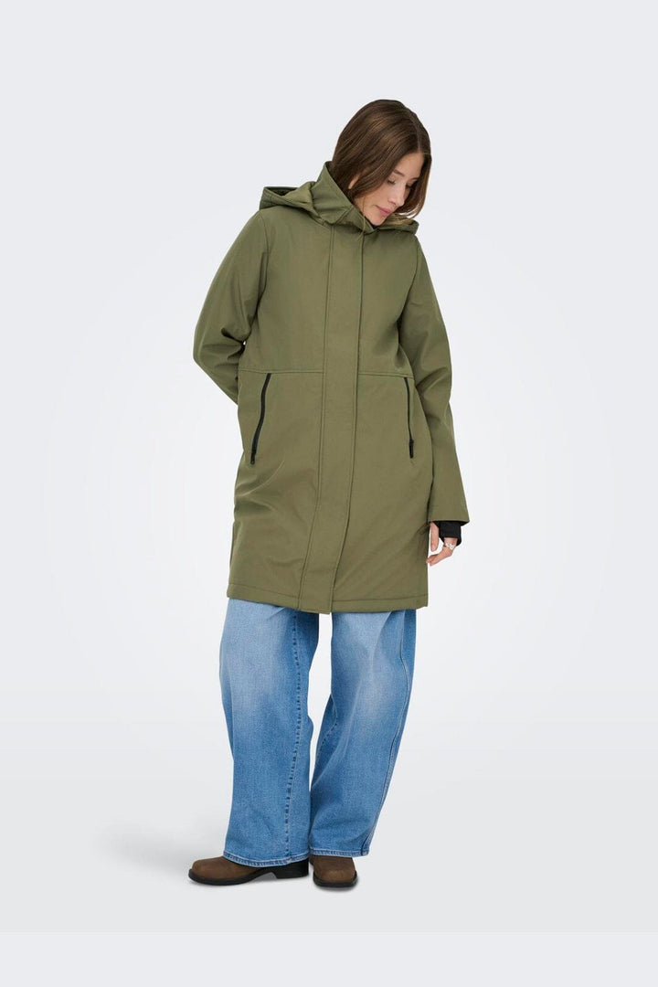 Only - Onlkara Parka Cc - 4903463 Stone Gray
