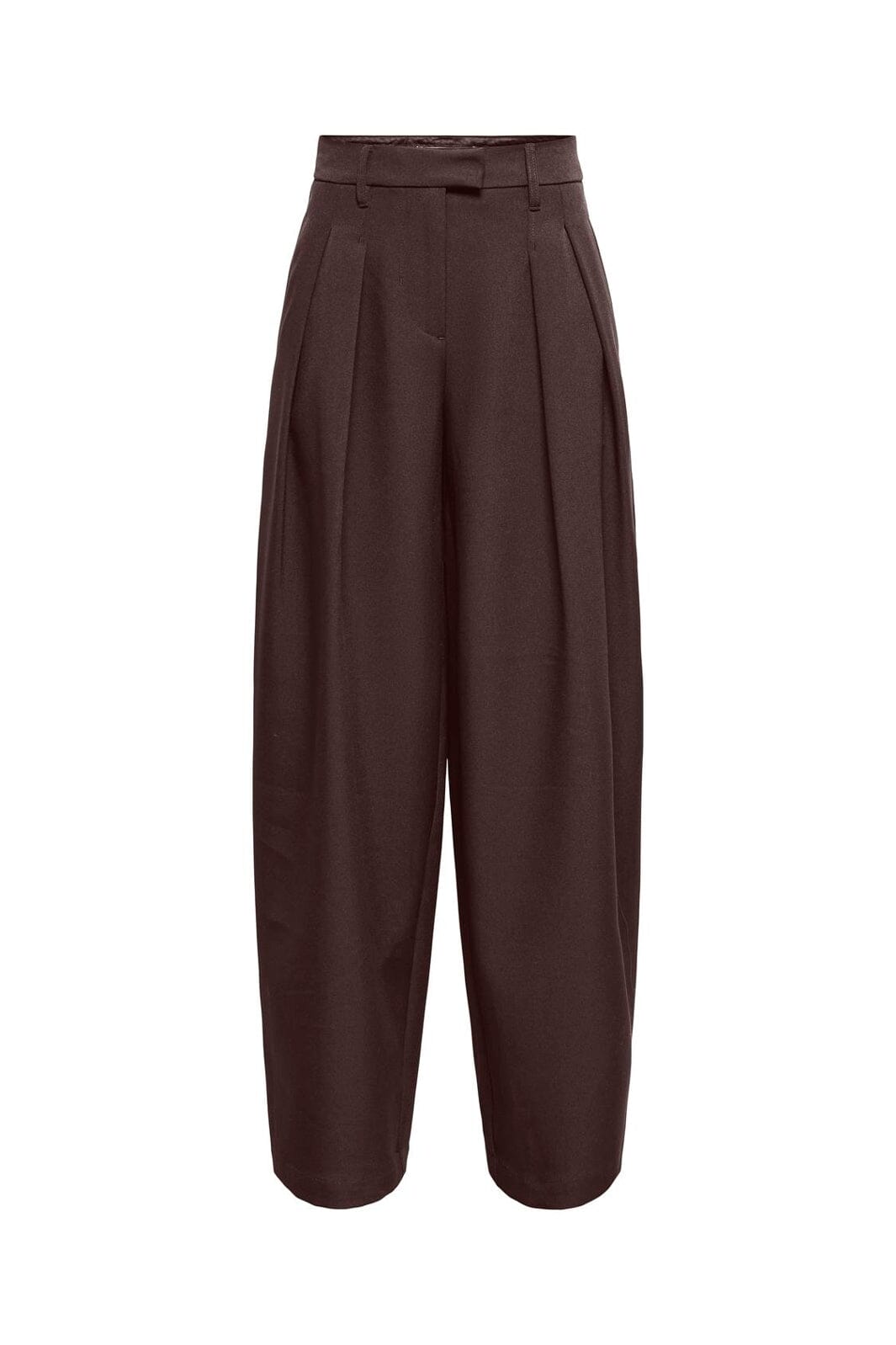 Only - Onlkirsy Pleat Barrel Pant Tlr - 5183755 Coffee Bean