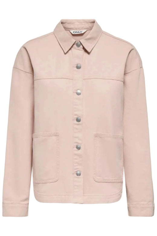 Only - Onllara Ls Shacket Gua - 4996739 Sepia Rose Jakker 