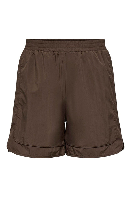 Only - Onllara Piping Shorts - 4994602 Chocolate Martini