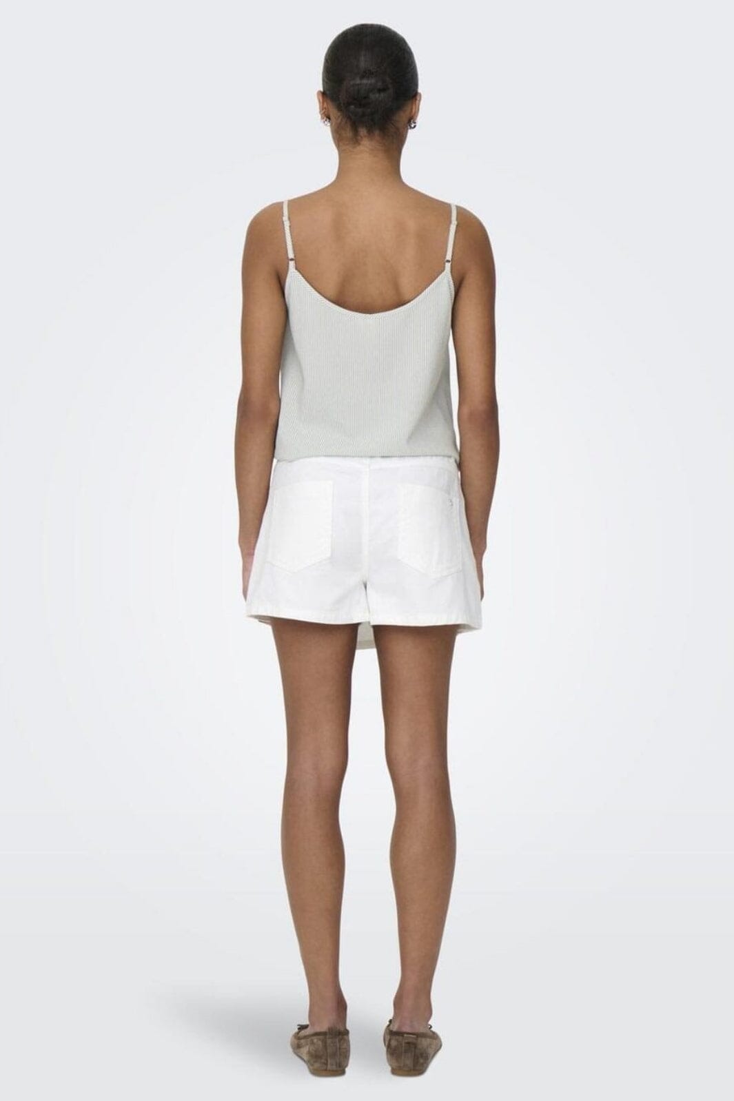 Only - Onllesly Reg Lb Skort - 4777813 White Denim