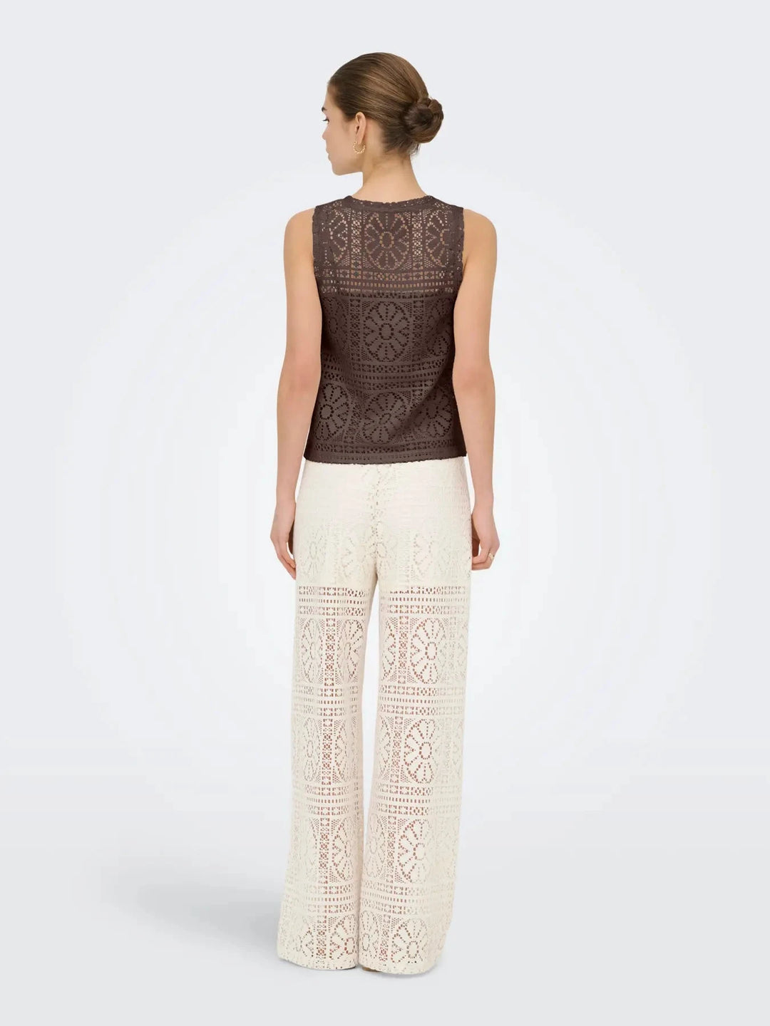 Only - Onllian Lace Tank Top - 5044904 Shopping Bag Toppe 