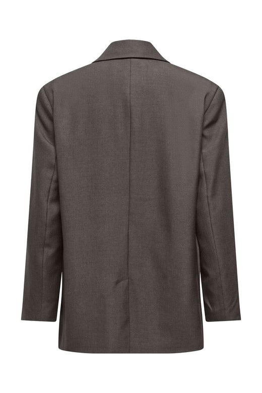 Only - Onllinda Ls Boyfr Mel Blazer Tlr - 5101872 Chocolate Torte Melange