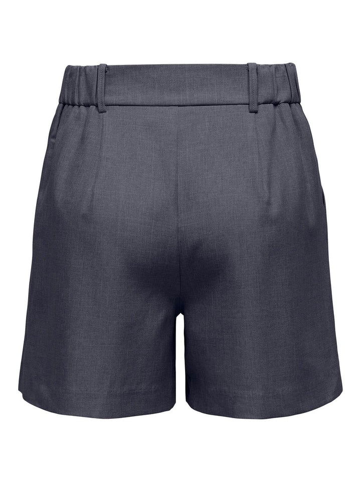 Only - Onllinda Mel Shorts Tlr - 4848175 Night Sky Melange Shorts 