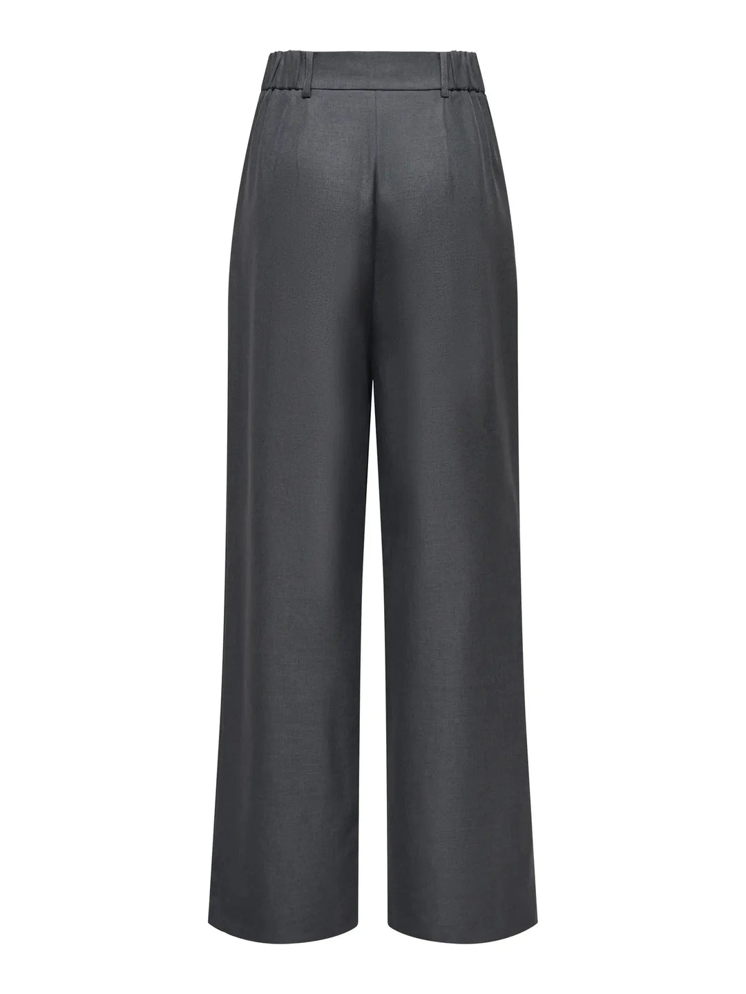 Only - Onllinda Str Mel Pants Tlr - 5034221 Dark Grey Melange Bukser 