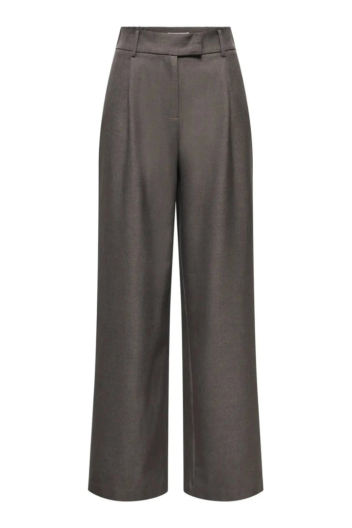 Only - Onllinda Str Mel Pants Tlr - 5035968 Chocolate Torte Melange Bukser 